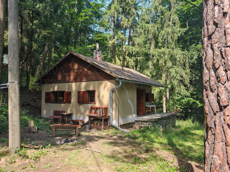 Prodaná nemovitost · zděná chata u Brněnské přehrady